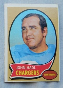 1970 Topps #73 John Hadl San Diego Chargers Football Card ex - Picture 1 of 1