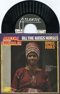 Single Aretha Franklin: All The Kings Horses (Atlantic ATL 10 191) D Promo - Bild 1 von 1