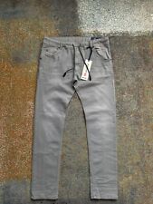 Mens Diesel Krooley -NE 0670M Jogg Jeans Stretch Slim Fit Size W33 Light Grey