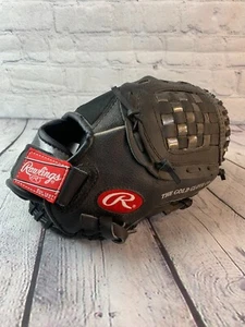Rawlings Player Series Baseball Glove, Black, 11-in, Left Hand Catch - Bild 1 von 6