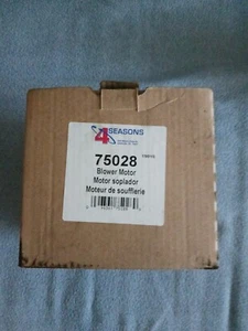 New Blower Motor With Wheel Four Seasons 75028-For Mercedes-Benz - Imagen 1 de 4