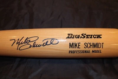 Mike Schmidt Signed "SEE PHOTO" Rawlings Big Stick Bat/Philadelphia Phillies - Image 1 of 4