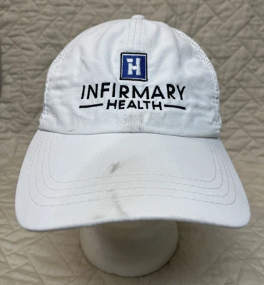 GORRA CON LOGO DE SALUD DE ENFERMERÍA CORREA BLANCA ROPA SUPREMA SOMBRERO MARCA Foto 1 de 4