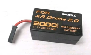 Genuine Parrot AR Drone 2.0 High Density Battery  11.1 Volts  - Picture 1 of 4