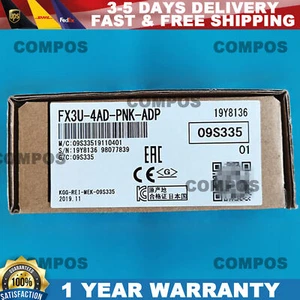 1PC MITSUBISHI PLC FX3U-4AD-PNK-ADP New IN BOX One year warranty - Picture 1 of 1