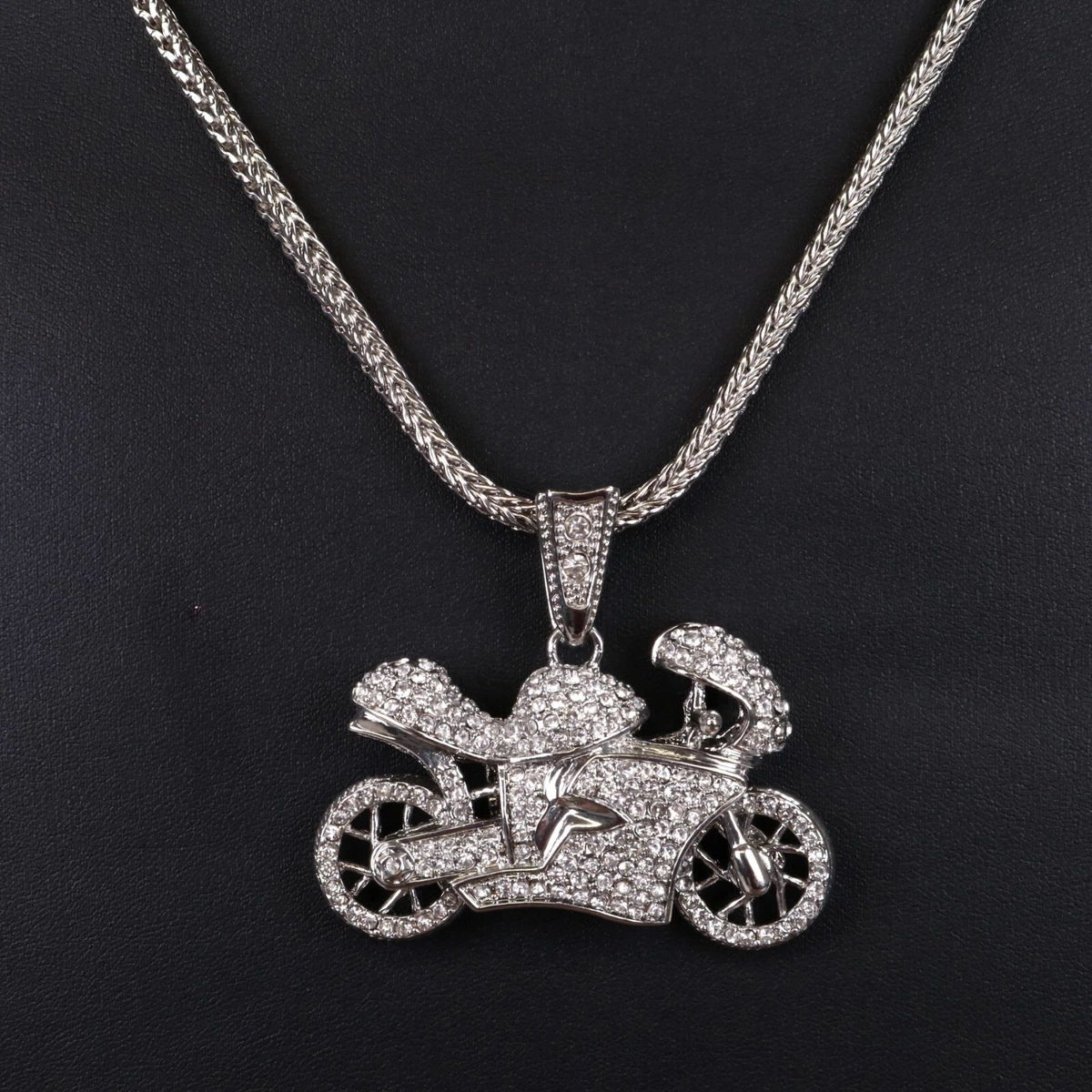 WDBAYXH Colgante Calavera Tigre Gótico Para Hombre, Collar De