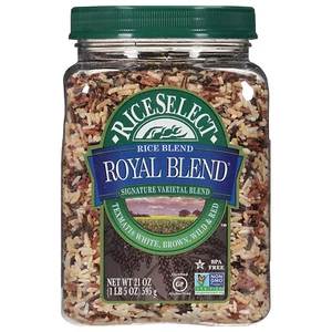 Riceselect Royal Blend, Blend of Texmati White, Brown, Red, and Wild Rice, Prem - Picture 1 of 1