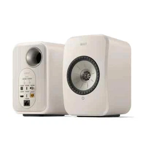 KEF LSX 2 LT COPPIA DIFFUSORI WIRELESS STONE WHITE NUOVI - Picture 1 of 1