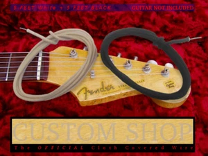 Vintage Cloth Covered Wire for Fender Strat Tele Guitar 22 AWG 1960 1962 Guitars - Bild 1 von 1