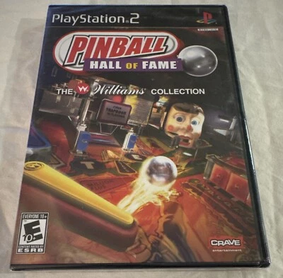Pinball Hall Of Fame: The Williams Collection (Sony PlayStation 2 2008) Sealed - Image 1 of 4