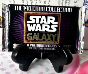 1993 Star Wars Galaxy Series 1 Trading Card Pack SEAL - 8 Premium Cards !!!!!!!!! - Bild 1 von 2