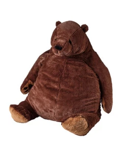 IKEA DJUNGELSKOG ORIGINAL Soft Toy Stuffed Animal, Brown Bear, 39¼” (004.028.32) - Picture 1 of 3