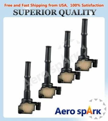 New Sets of 4 Ignition Coil For 1995-1999 Toyota Tercel Paseo 1.5L UF170 C109 - Image 1 of 4