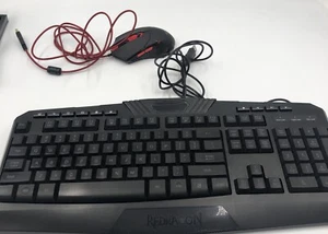 Red Dragon Gaming Essentials Keyboard And Mouse S101-3 - Picture 1 of 8