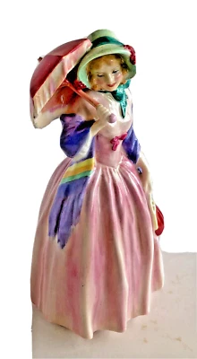 Royal Doulton Figurine Miss Demure HN 1402 R.N 753474 , 1930-1975 Vintage Rare - Image 1 of 4