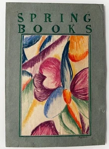 Ruth Horton mixed media on Bristol SPRING BOOKS c.1920's! - Picture 1 of 1