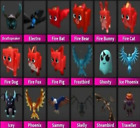ROBLOX MM2 INDIVIDUAL PETS AND BUNDLES!!! 5 OF EACH PET!!!