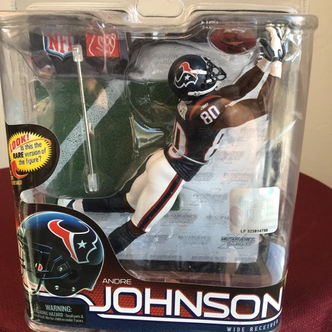 Texans - Andre Johnson McFarlane Ser. 28 Bronze Chase Figure Debut #847/2000 Cover
