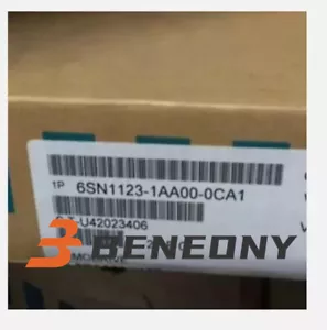 6SN1123-1AA00-0CA1 1PC NEW SIEMENS SIMODRIVE 611 POWER MODULE 6SN1123-1AA00-0CA1 - Picture 1 of 2