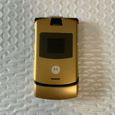 Motorola RAZR V3 Unlocked Flip Bluetooth GSM 850 /900 /1800 /1900 Mobile Phone