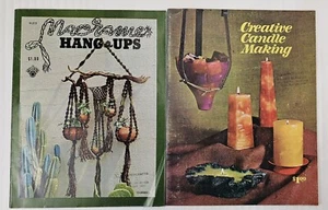 Creative Candle Making LaCresta How To Make Candles Macrome Hang Ups Vtg 1971 - Picture 1 of 7