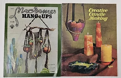 Creative Candle Making LaCresta How To Make Candles Macrome Hang Ups Vtg 1971 - Image 1 of 4