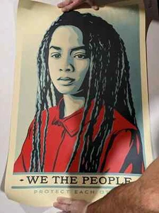 Shepard Fairey We The People Set of 3x 24x36 Art Prints Poster OBEY Giant - Picture 1 of 10