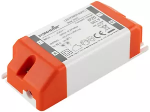 Poppstar - Transformateur 220V AC/12V DC 1.25A jusqu'à 15W, Ballast 12V pour LED - Imagen 1 de 6