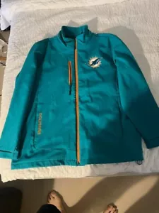 Miami Dolphins G-III Jacket XXL Aqua - Beautiful, Never Worn - Picture 1 of 6