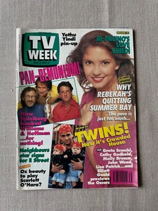 Vintage television - "Australian TV Week" Mar 1992 Rod Stewart Yothu Yindi pinup - Picture 1 of 18