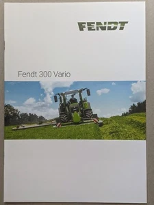 Fendt 300 Vario 314 313 312 311 Traktoren Prospekt Bulldog Schlepper - Bild 1 von 1