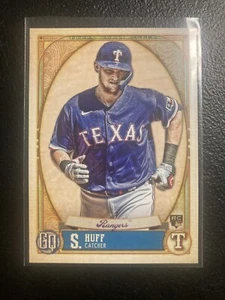 Sam Huff 2021 Topps Gypsy Queen Rookie Team Script Font Swap RC Texas Rangers - Picture 1 of 2
