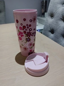 New Kate Spade drinks bottle. Pink with floral pattern and gold letters Kate S - Picture 1 of 4