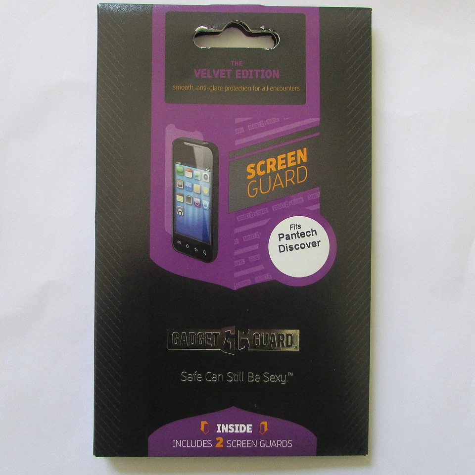Gadget Guard Anti Glare Screen Protector- Pantech Discover P9090 Brand New - Image 1 of 4