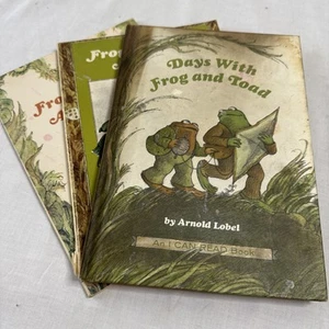 Days With Frog and Toad 1979 1st Ed HC Arnold Lobel An I Can Read Poor Condition - Picture 1 of 23