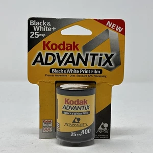 Kodak Advantix 400 Black White APS Film 25 Exposures NEW SEALED - Picture 1 of 5