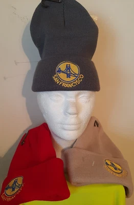 Gorro tejido Golden State Warriors NBA sin marca talla única para la mayoría--NUEVO SIN ETIQUETAS Foto 1 de 4