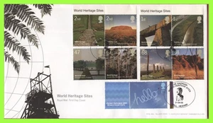 G.B. 2005 World Heritage combination Royal Mail First Day Cover, Wall Hexam - Picture 1 of 1
