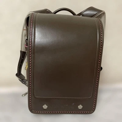 Randoseru 日本书包 儿童 女孩 背包 深棕色 日本 #MUR11 — 第 1/4 张图片