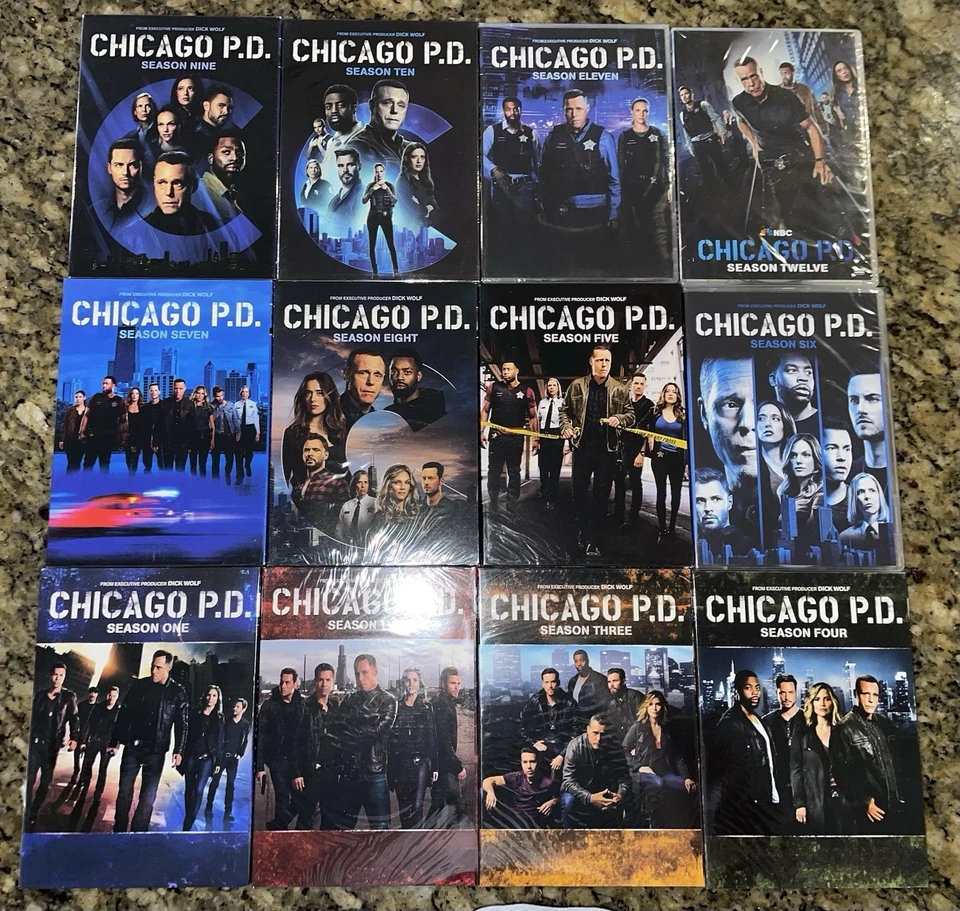CHICAGO PD COMPLETE SEASONS 1-12 DVD BOXSET 60 DISCS NEW & SEALED P.D. - image 1 of 2