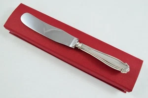 Cased Antique Sheffield Silver Butter Knife Mitford Pattern 1922 Vintage - Picture 1 of 8