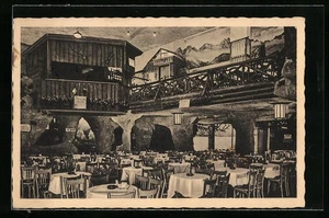 Düsseldorf, Ansichtskarte, Konzertlokal Oberbayern, Innenansicht  - Picture 1 of 2