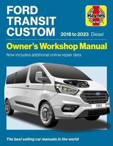Ford Transit Tourneo Custom 2018-2023 Diesel: Owners Workshop Manual - Now inclu - Zdjęcie 1 z 1