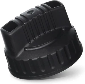 73185 Replacement Part New Drain Cap Wet/Dry Vacs Shop Vacuums, Black - Picture 1 of 7