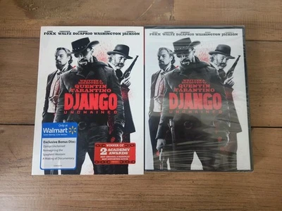 Django Unchained (2 DVD Set) Sealed Foxx Tarantino DiCaprio Jackson, Slipcover  - Image 1 of 3
