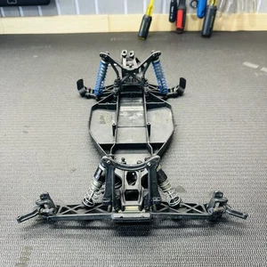 Team Associated RC10B4.1 1/10 Buggy Rolling Chassis Blue Shocks No Electronics - Picture 1 of 10