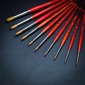 Raphael 8394 Extra Fine Golden Kaerell Brush Synthetic Round Watercolour/Acrylic - Picture 1 of 30