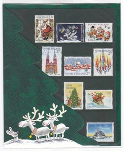Finnland Weihnachten Stempelset, postfrisch - Bild 1 von 1