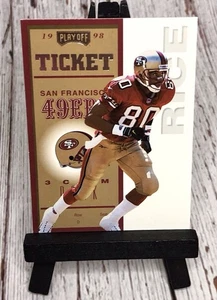 1998 Playoff Contenders - Ticket #66 Jerry Rice - Picture 1 of 4