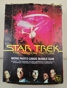 1979 TOPPS STAR TREK THE MOTION PICTURE TRADING WAX BOX ONLY - NO CARDS INCLUDED - Picture 1 of 7